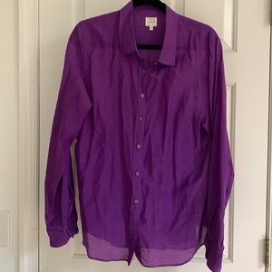 Light weight button down